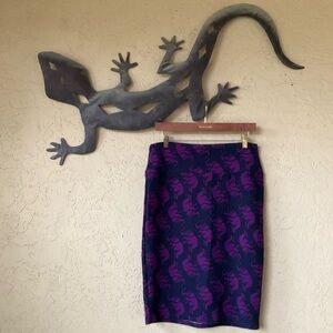 LuLaRoe Cassie skirt w/elephants